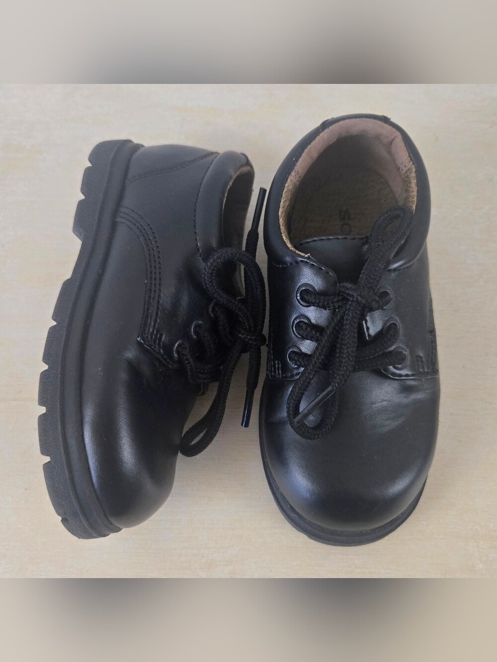 Sonoma Toddler Boy's Black Oxford Dress Shoes Size 6
